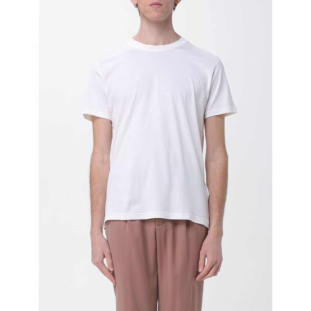 Pt Torino Men Cotton And Silk T-Shirt Pt Torino